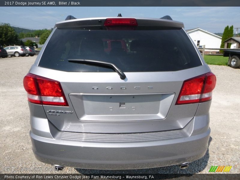 Billet / Black 2017 Dodge Journey SE AWD