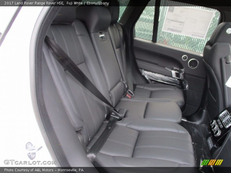 Fuji White / Ebony/Ebony 2017 Land Rover Range Rover HSE
