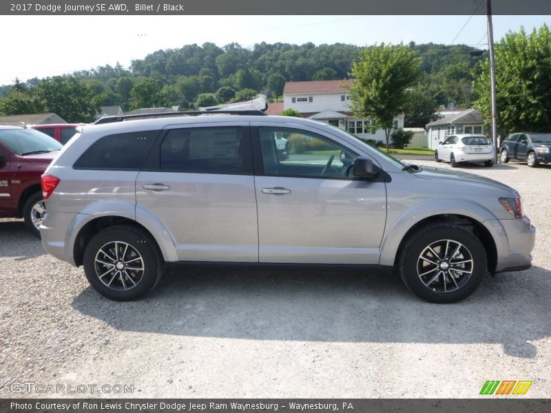 Billet / Black 2017 Dodge Journey SE AWD