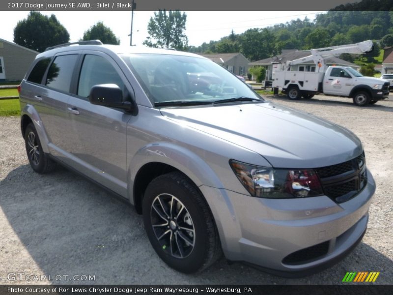 Billet / Black 2017 Dodge Journey SE AWD