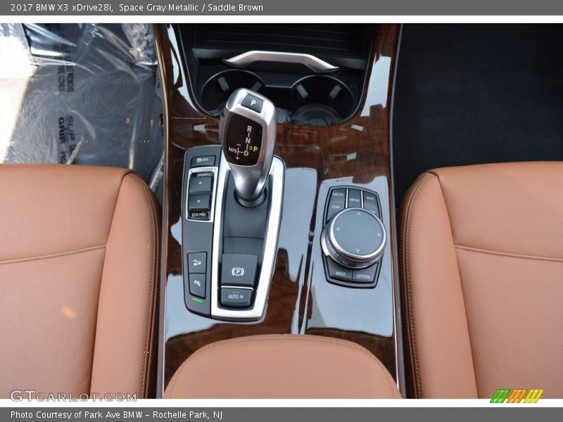 Space Gray Metallic / Saddle Brown 2017 BMW X3 xDrive28i