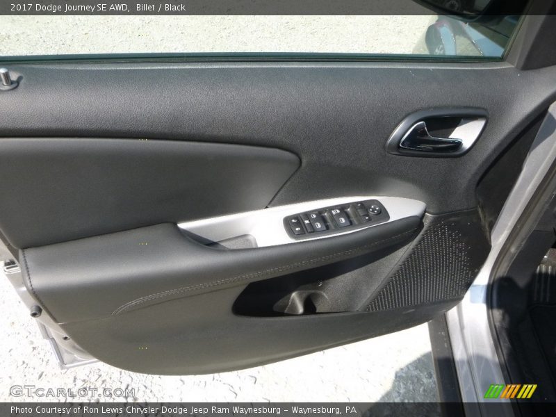Billet / Black 2017 Dodge Journey SE AWD