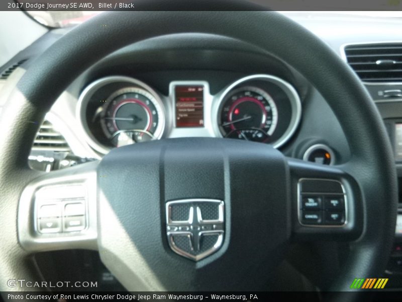 Billet / Black 2017 Dodge Journey SE AWD