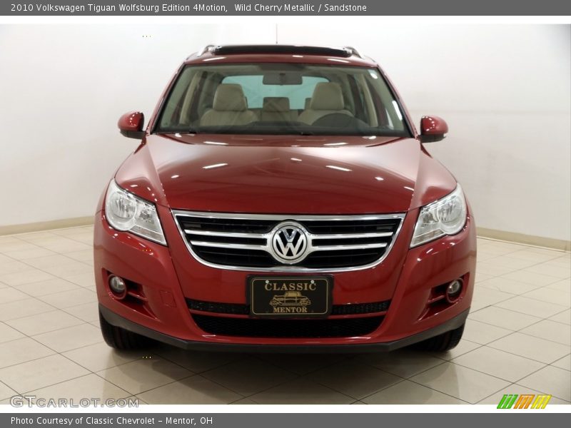 Wild Cherry Metallic / Sandstone 2010 Volkswagen Tiguan Wolfsburg Edition 4Motion