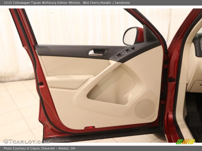 Wild Cherry Metallic / Sandstone 2010 Volkswagen Tiguan Wolfsburg Edition 4Motion