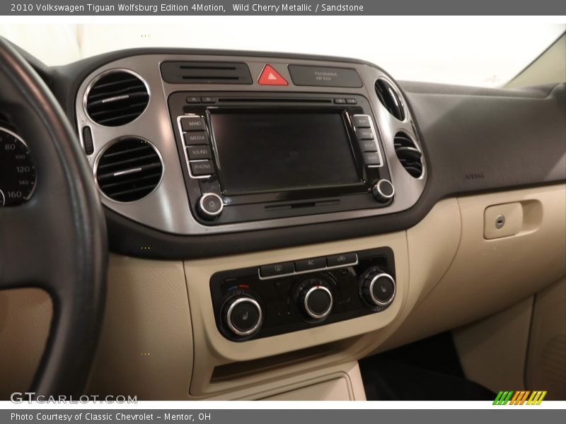 Wild Cherry Metallic / Sandstone 2010 Volkswagen Tiguan Wolfsburg Edition 4Motion