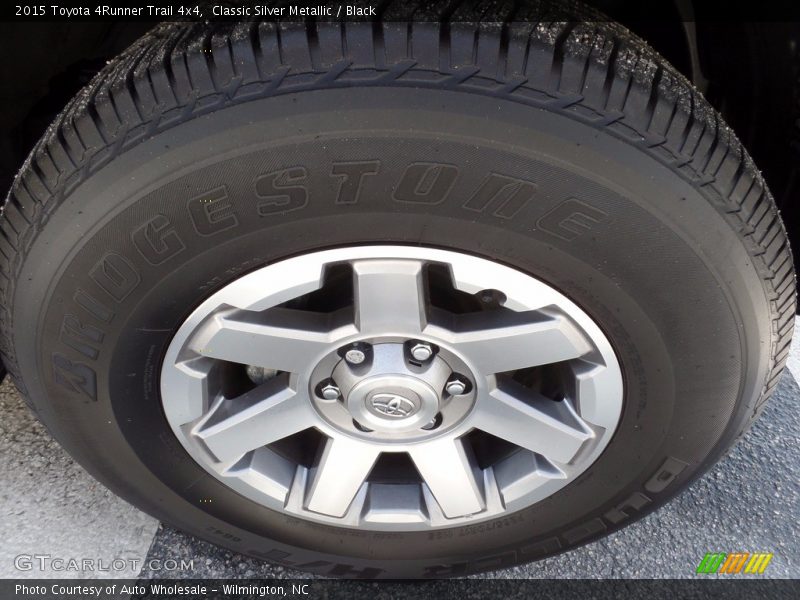 Classic Silver Metallic / Black 2015 Toyota 4Runner Trail 4x4