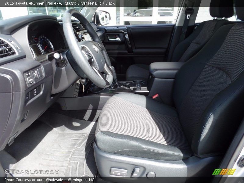 Classic Silver Metallic / Black 2015 Toyota 4Runner Trail 4x4