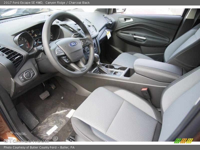 Canyon Ridge / Charcoal Black 2017 Ford Escape SE 4WD