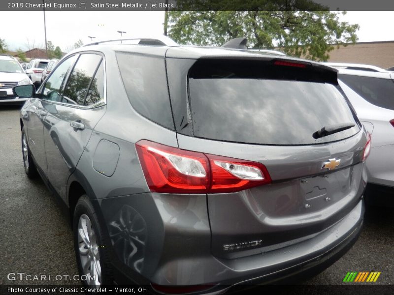 Satin Steel Metallic / Jet Black 2018 Chevrolet Equinox LT