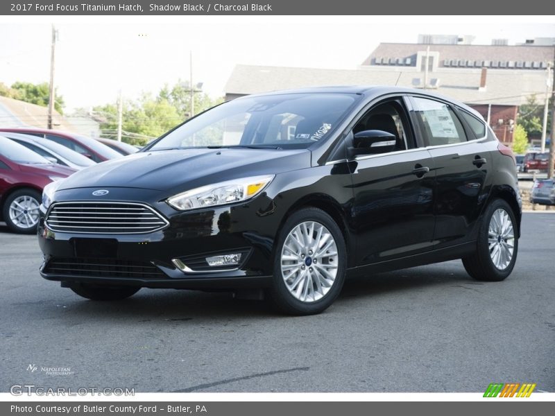 Shadow Black / Charcoal Black 2017 Ford Focus Titanium Hatch