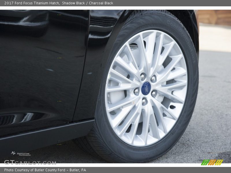 Shadow Black / Charcoal Black 2017 Ford Focus Titanium Hatch