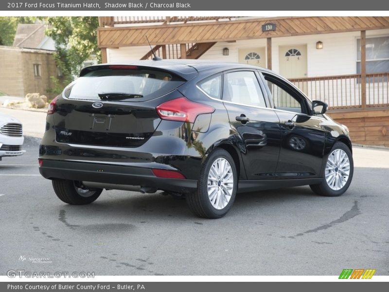 Shadow Black / Charcoal Black 2017 Ford Focus Titanium Hatch
