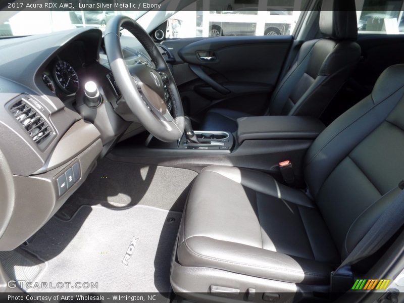 Lunar Silver Metallic / Ebony 2017 Acura RDX AWD