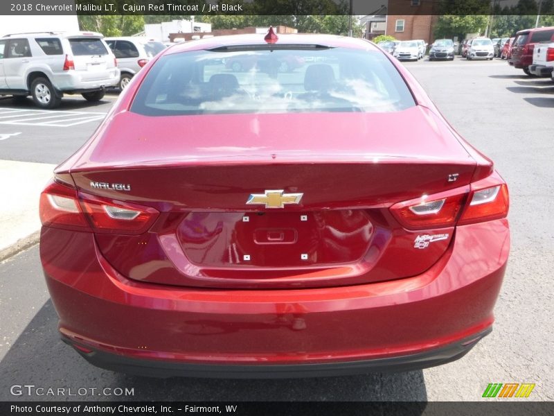 Cajun Red Tintcoat / Jet Black 2018 Chevrolet Malibu LT