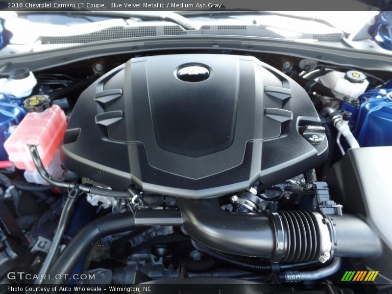 Blue Velvet Metallic / Medium Ash Gray 2016 Chevrolet Camaro LT Coupe