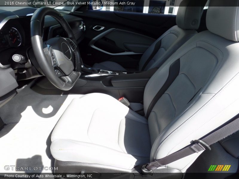 Blue Velvet Metallic / Medium Ash Gray 2016 Chevrolet Camaro LT Coupe
