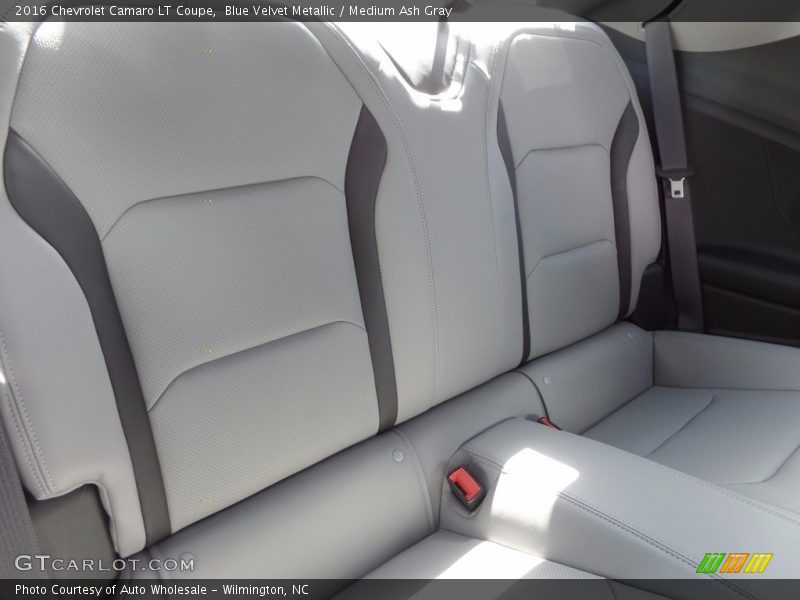 Blue Velvet Metallic / Medium Ash Gray 2016 Chevrolet Camaro LT Coupe