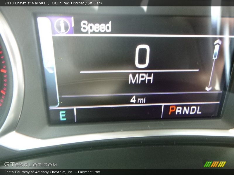 Cajun Red Tintcoat / Jet Black 2018 Chevrolet Malibu LT