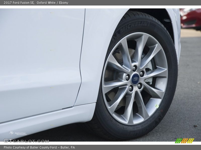 Oxford White / Ebony 2017 Ford Fusion SE