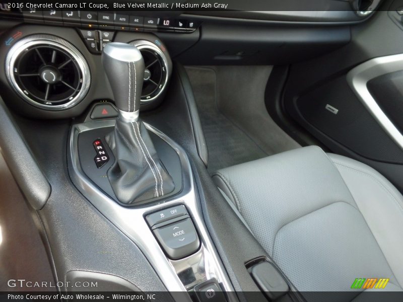 Blue Velvet Metallic / Medium Ash Gray 2016 Chevrolet Camaro LT Coupe