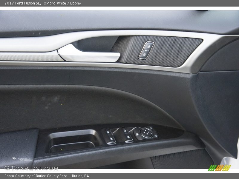 Oxford White / Ebony 2017 Ford Fusion SE