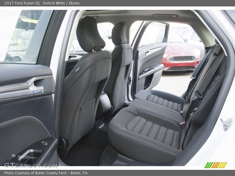 Oxford White / Ebony 2017 Ford Fusion SE