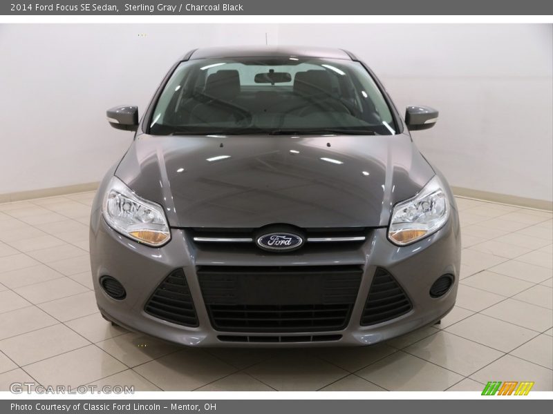 Sterling Gray / Charcoal Black 2014 Ford Focus SE Sedan