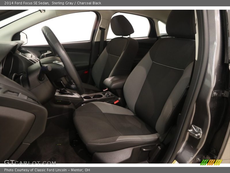 Sterling Gray / Charcoal Black 2014 Ford Focus SE Sedan