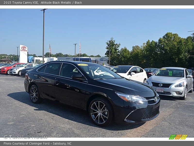 Attitude Black Metallic / Black 2015 Toyota Camry XSE