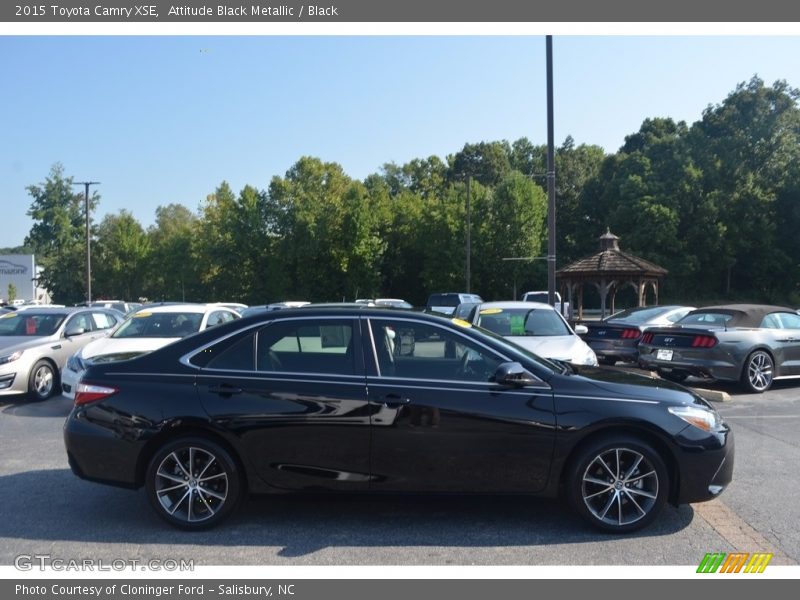 Attitude Black Metallic / Black 2015 Toyota Camry XSE