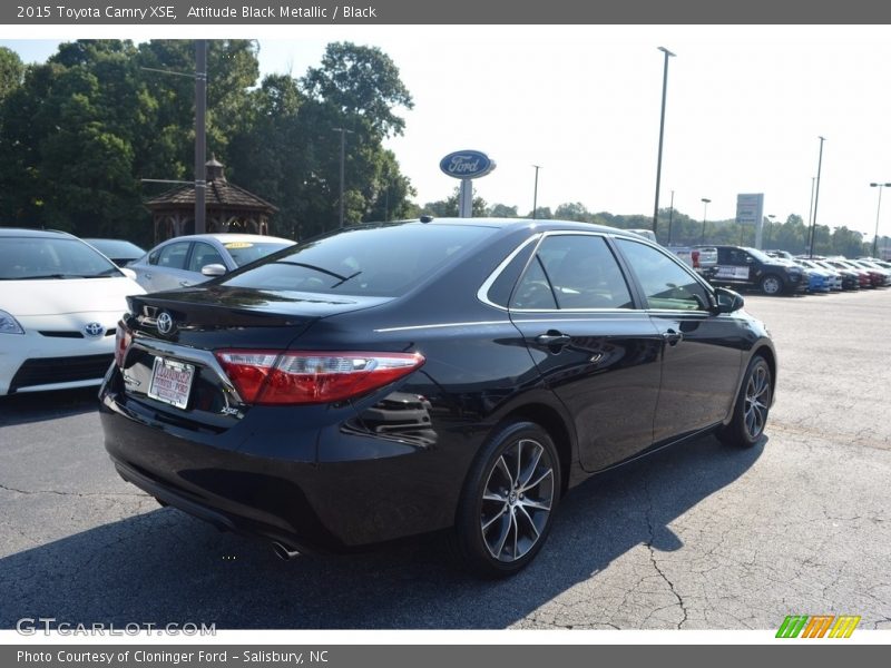 Attitude Black Metallic / Black 2015 Toyota Camry XSE
