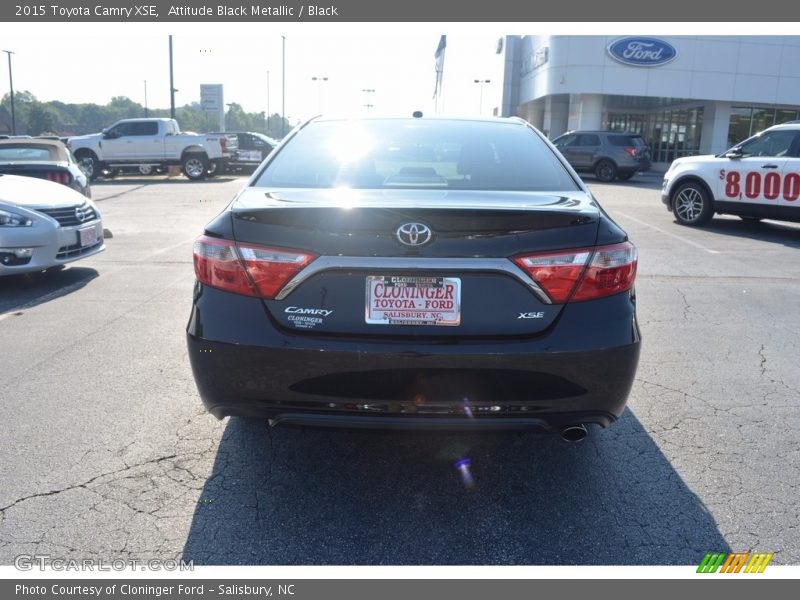 Attitude Black Metallic / Black 2015 Toyota Camry XSE