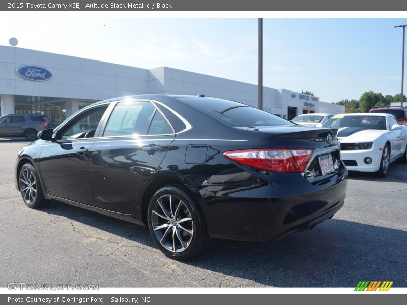 Attitude Black Metallic / Black 2015 Toyota Camry XSE