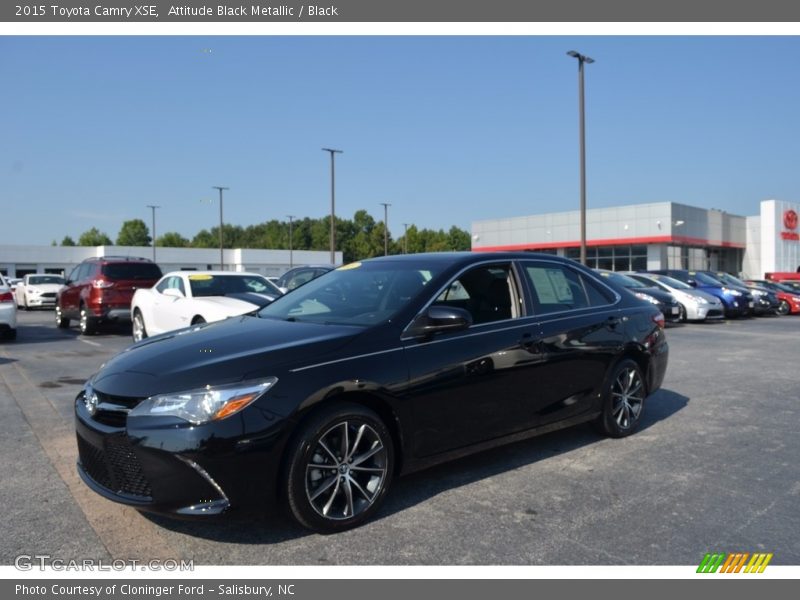 Attitude Black Metallic / Black 2015 Toyota Camry XSE