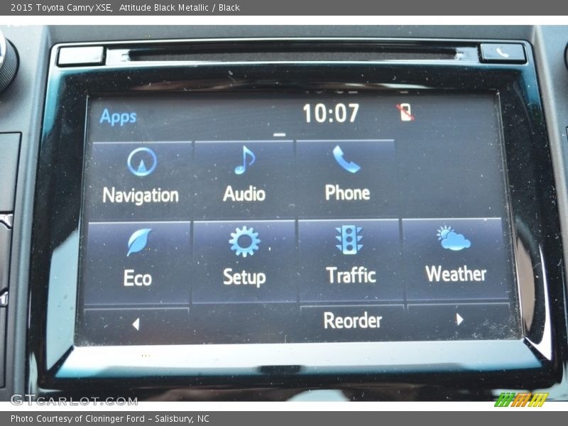 Attitude Black Metallic / Black 2015 Toyota Camry XSE