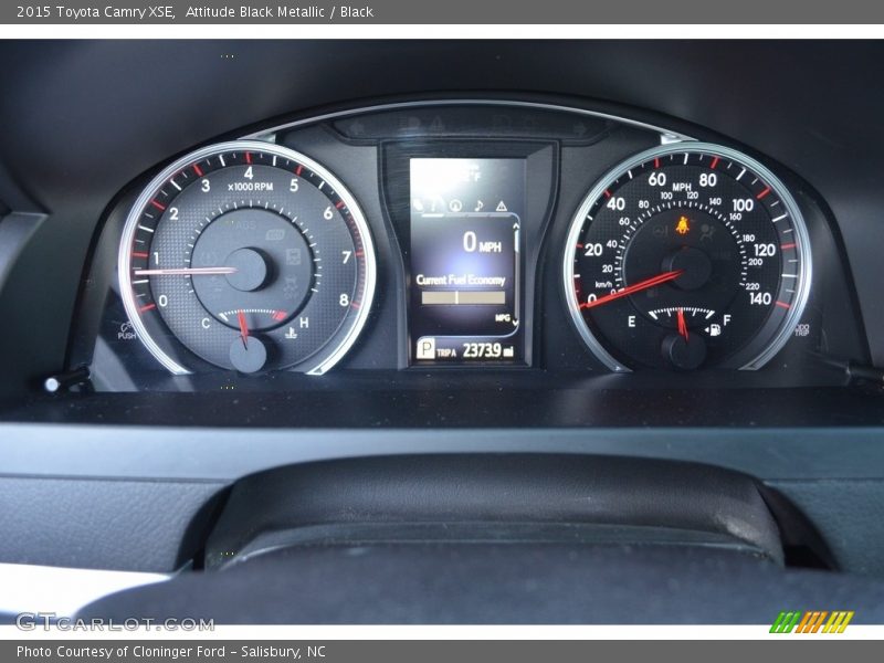 Attitude Black Metallic / Black 2015 Toyota Camry XSE