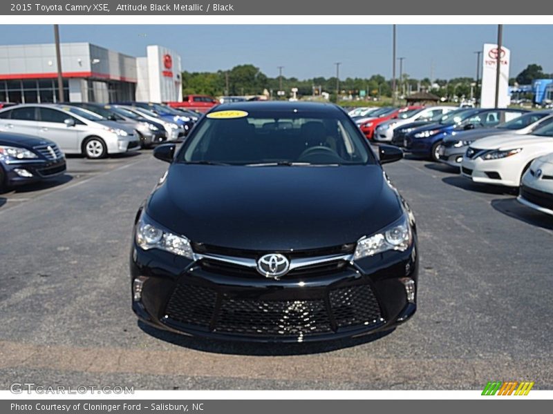 Attitude Black Metallic / Black 2015 Toyota Camry XSE