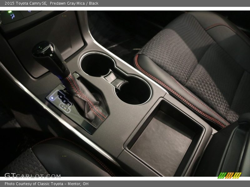 Predawn Gray Mica / Black 2015 Toyota Camry SE