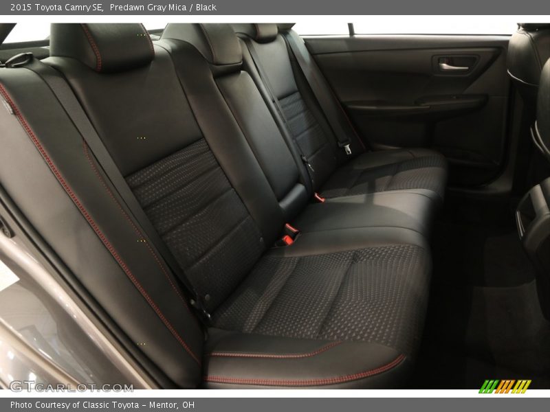 Predawn Gray Mica / Black 2015 Toyota Camry SE