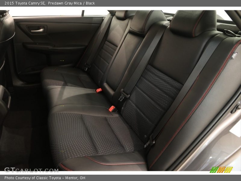 Predawn Gray Mica / Black 2015 Toyota Camry SE