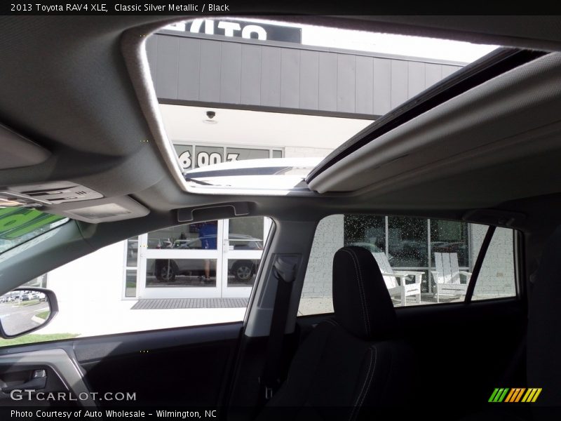 Classic Silver Metallic / Black 2013 Toyota RAV4 XLE