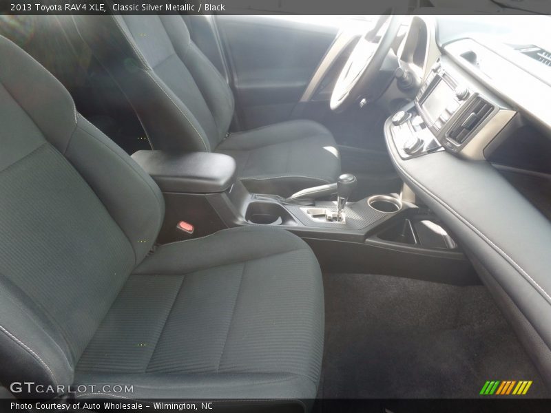 Classic Silver Metallic / Black 2013 Toyota RAV4 XLE