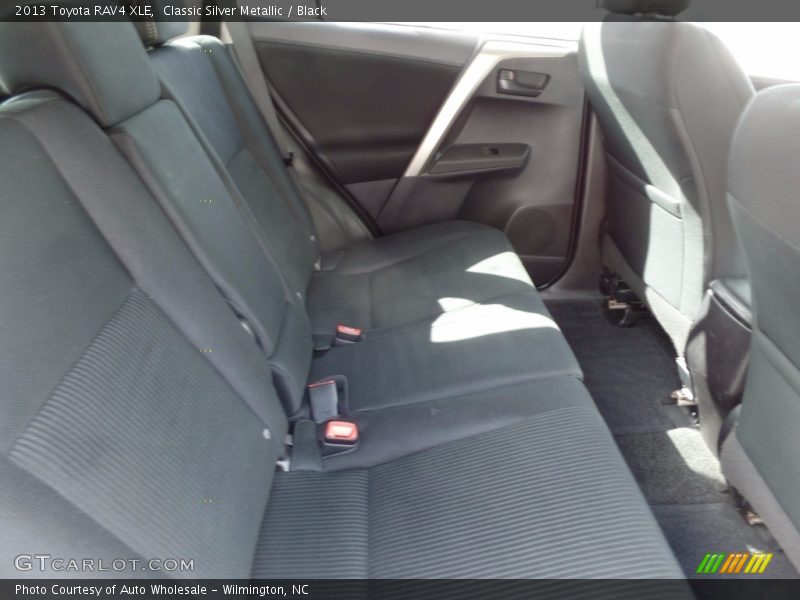 Classic Silver Metallic / Black 2013 Toyota RAV4 XLE