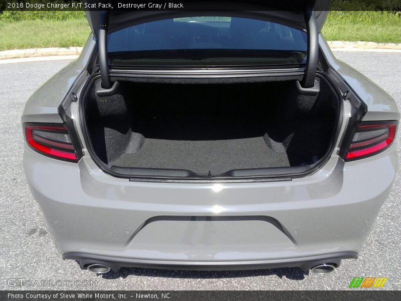 Destroyer Gray / Black 2018 Dodge Charger R/T Scat Pack