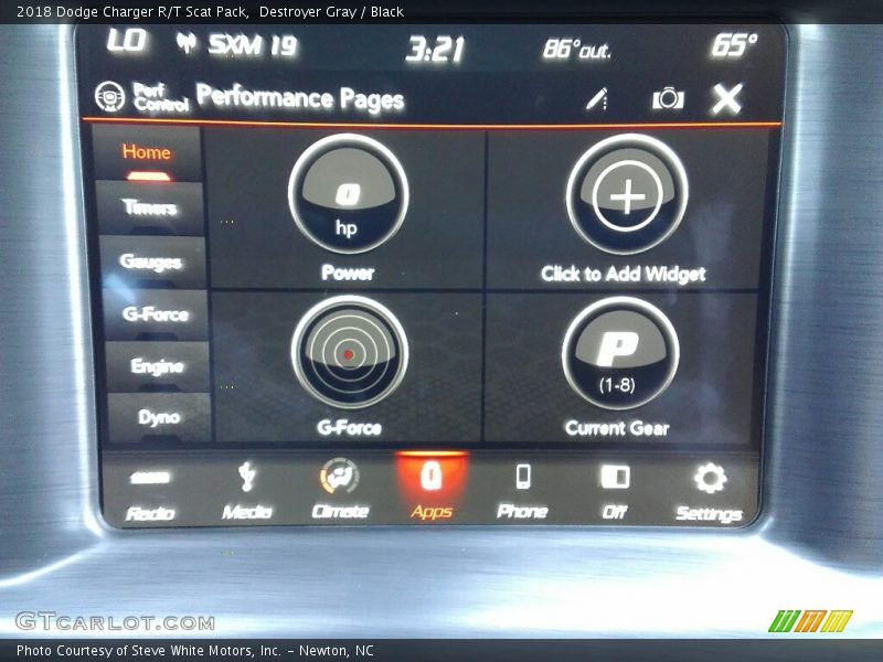Destroyer Gray / Black 2018 Dodge Charger R/T Scat Pack