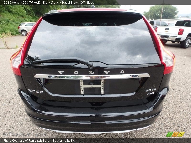 Black Stone / Hazel Brown/Off-Black 2016 Volvo XC60 T6 AWD