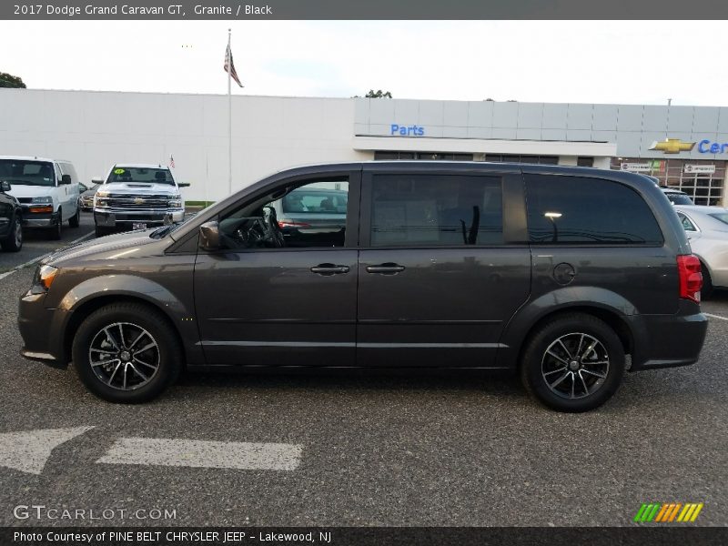 Granite / Black 2017 Dodge Grand Caravan GT