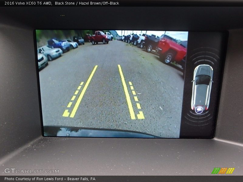 Black Stone / Hazel Brown/Off-Black 2016 Volvo XC60 T6 AWD