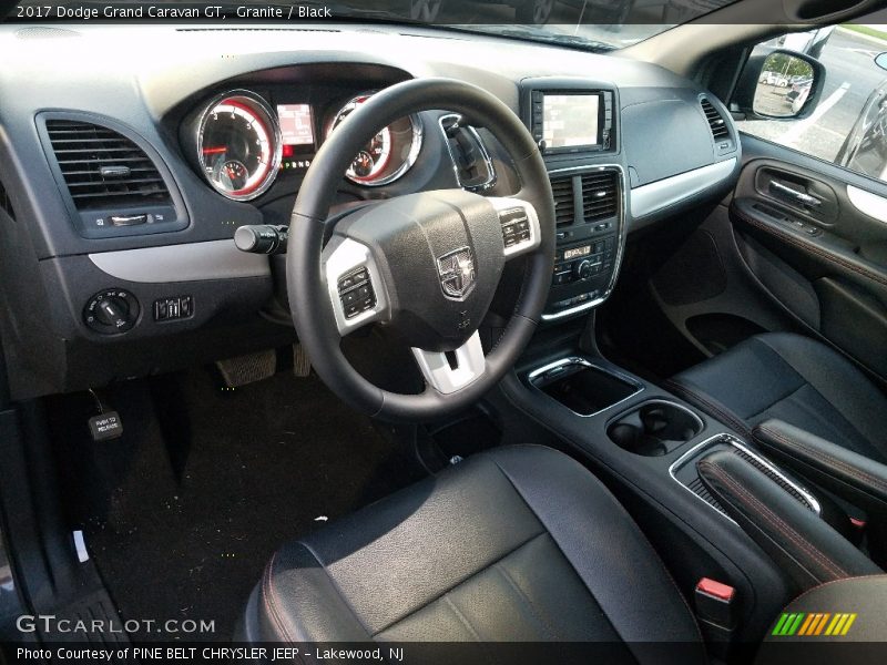 Granite / Black 2017 Dodge Grand Caravan GT